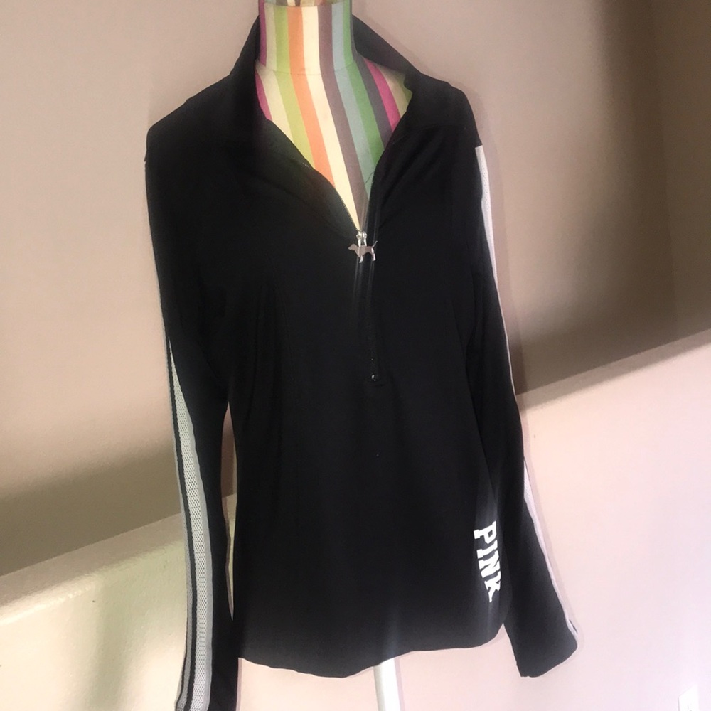 PINK Half zip Ultimate sport pull over